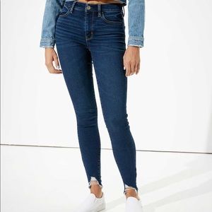 American Eagle High Rise Jegging 10 Long